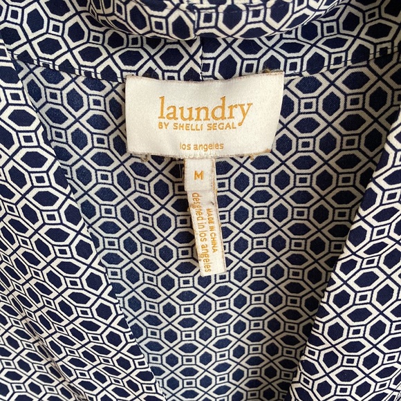 Laundry by Shelli Segal Sleeveless Blouse size Medium - Picture 3 of 5